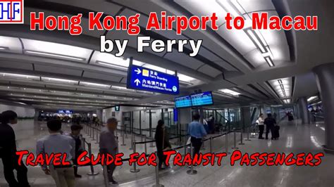 macau to hong kong ferry|macau to hong kong airport.